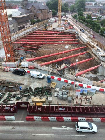 Ulster University's big hole in the ground, 2017.